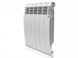 Биметаллический радиатор отопления Royal Thermo BiLiner 350 4 секции Bianco Traffico