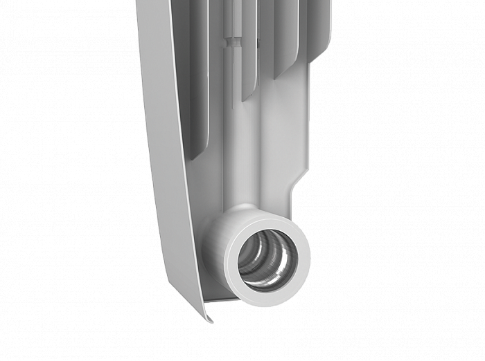 Биметаллический радиатор отопления Royal Thermo BiLiner 350 4 секции Bianco Traffico