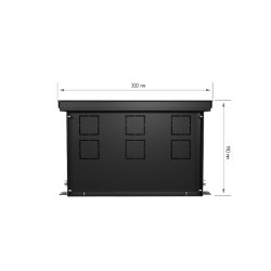 Внутрипольный конвектор Royal Thermo Atrium 190/300/2300-DG-U-BL