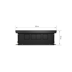 Внутрипольный конвектор Royal Thermo Atrium 110/300/2100-DG-U-NA