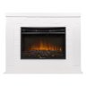 Каминокомплект Firelight Prestigio 25 с очагом Electrolux EFP/P-2520LS камень белый/шпон белый дуб