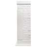 Каминокомплект Firelight Prestigio 25 с очагом Electrolux EFP/P-2520LS камень белый/шпон белый дуб