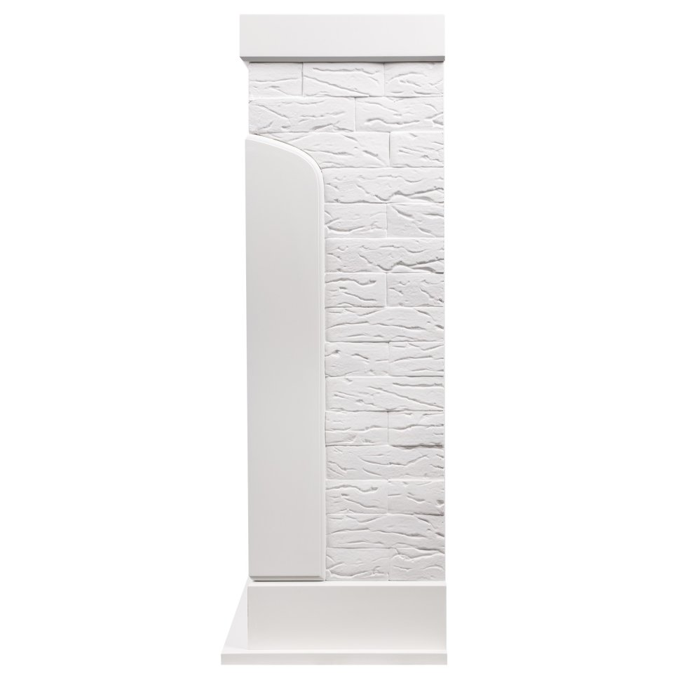 Каминокомплект Firelight Prestigio 25 с очагом Electrolux EFP/P-2520LS камень белый/шпон белый дуб