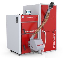 Напольный твердотопливный котел Defro Smart Ekopell 12
