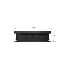 Внутрипольный конвектор Royal Thermo Atrium 90/300/1900-DG-U-LB