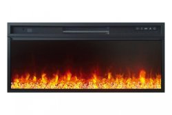 Каминокомплект Royal Flame Carlyle с очагом Vision 42 LED орех с черным