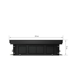 Внутрипольный конвектор Royal Thermo Atrium 75/250/1100-DG-U-AU