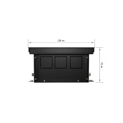Внутрипольный конвектор Royal Thermo Atrium 110/200/900-DG-U-LB