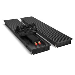 Внутрипольный конвектор Royal Thermo Atrium 75/250/2700-DG-U-BL