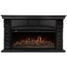 Каминокомплект Royal Thermo Aurora RTFP/P-AR40LS + портал Firelight Porto 42/40/36 камень черный/шпон венге