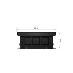 Внутрипольный конвектор Royal Thermo Atrium 90/200/1500-DG-U-DB