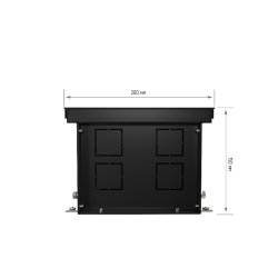 Внутрипольный конвектор Royal Thermo Atrium 150/200/1300-DG-U-LB