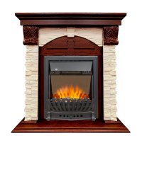 Каминокомплект Royal Flame Dublin с очагом Aspen орех каньон