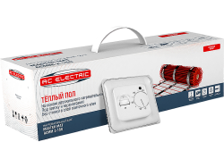Комплект теплого пола AC Electric ACMM 2-150-3 с терморегулятором