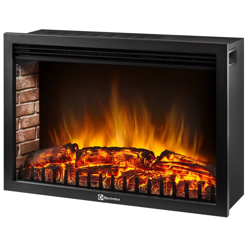 Каминокомплект Firelight Torre 30S с очагом Electrolux EFP/P-3020LS сланец белый/шпон темный дуб