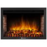 Каминокомплект Firelight Torre 30S с очагом Electrolux EFP/P-3020LS сланец белый/шпон темный дуб