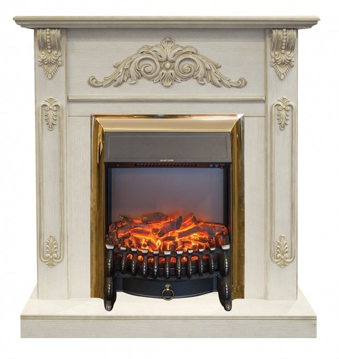 Каминокомплект RealFlame Anita STD/EUG WTG с очагом Fobos Lux Brass S