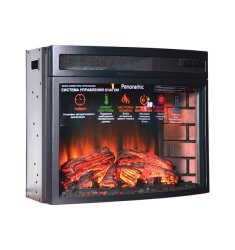 Каминокомплект Interflame Стаффорд с очагом Panoramic 25 LED FX средний дуб