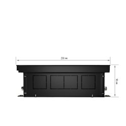 Внутрипольный конвектор Royal Thermo Atrium 90/250/1100-DG-U-AU